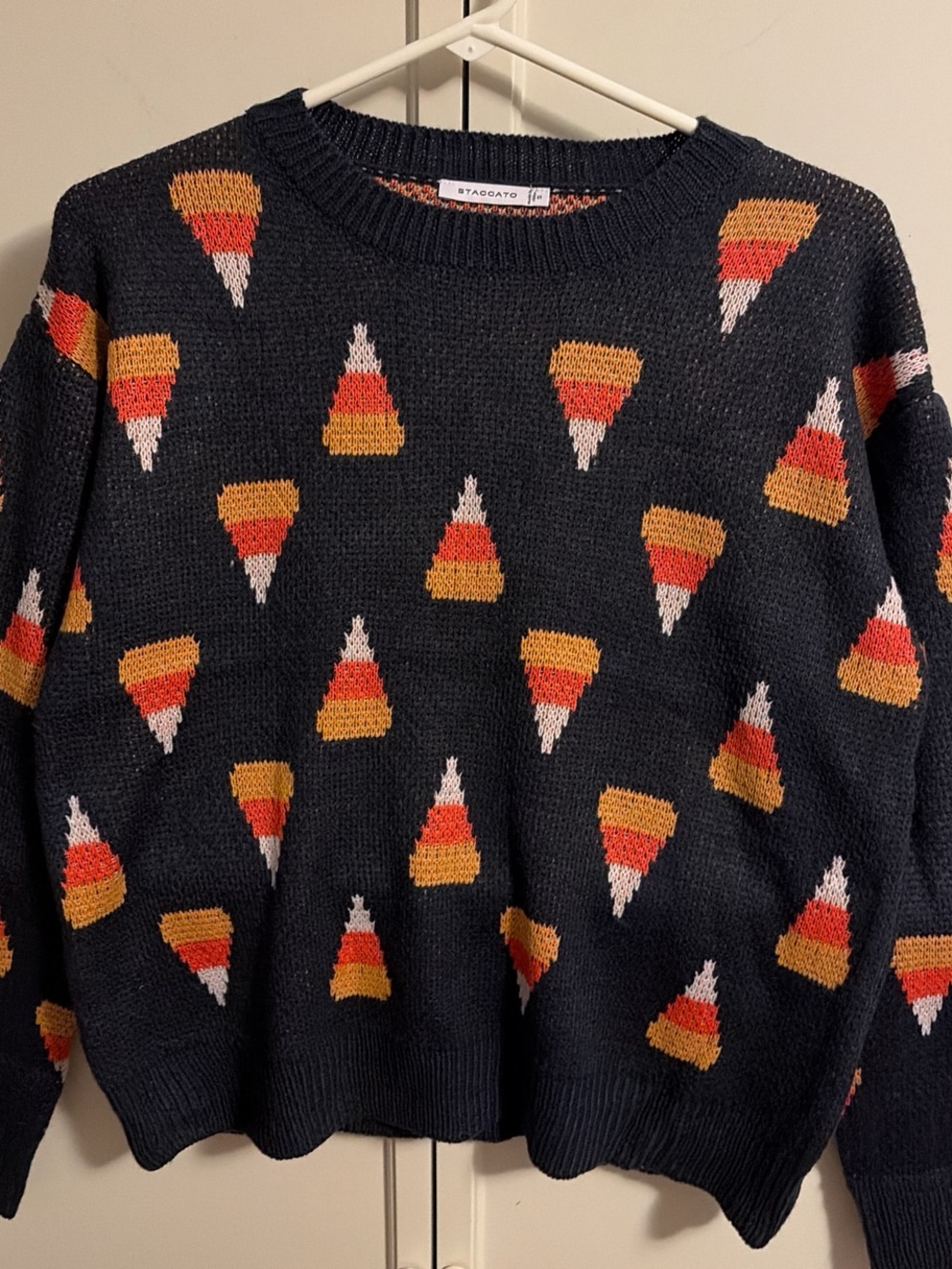 Staccato WomenCandy Corn Pattern Sweater